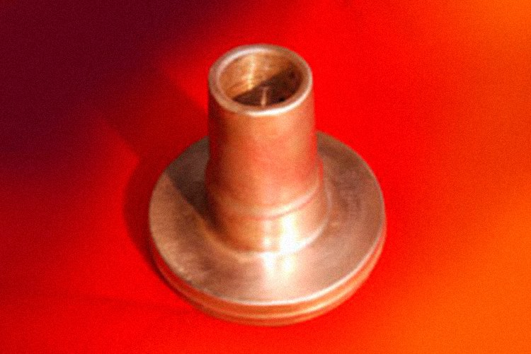 Copper closed die forging produced by Lincoln Forge